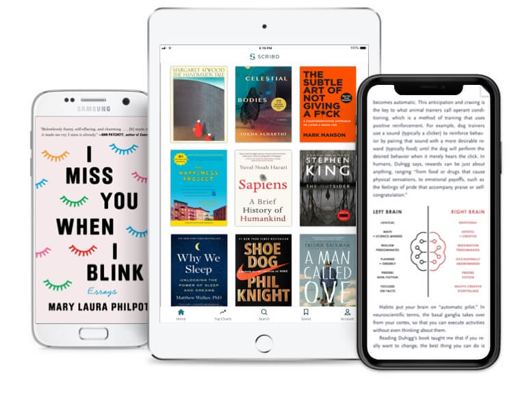 Scribd is also available for your mobile devices.